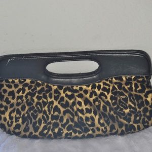 Women's Leopard Clutch